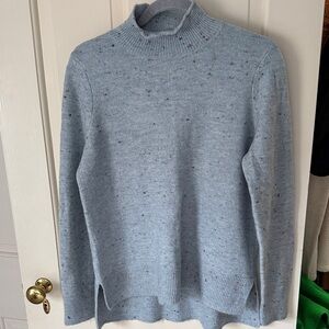 Loft mock neck Light Blue Sweater